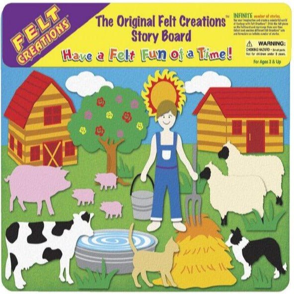 Farm StoryBoard Kit || Felt Creations - Felt Creations - Sticks & Stones Education