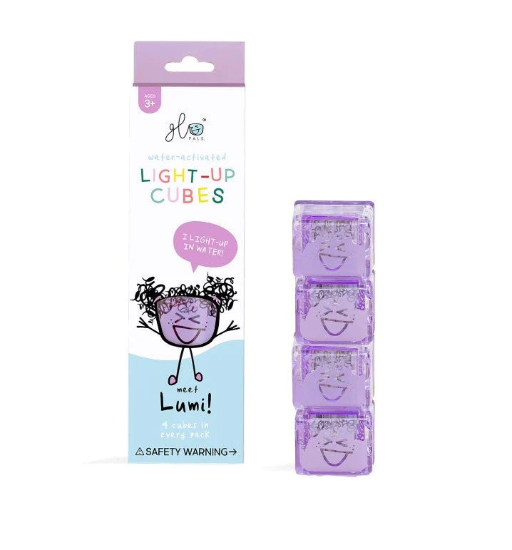 Glo Pals Cube Lumi || Purple - Glo Pals - Sticks & Stones Education