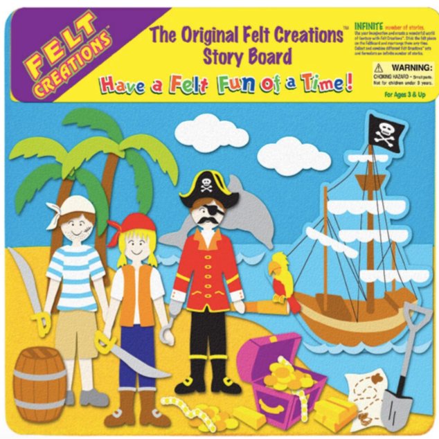 Pirate StoryBoard Kit || Felt Creations - Felt Creations - Sticks & Stones Education