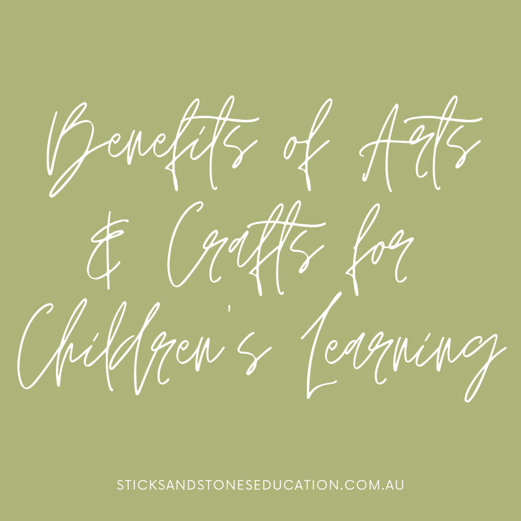 The Benefits of Arts & Crafts for Children's Learning & Development - Sticks & Stones Education