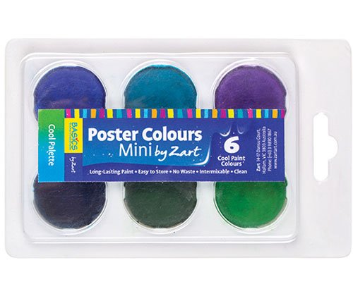 Poster Colours Mini Cool - Zart Art - Sticks & Stones Education