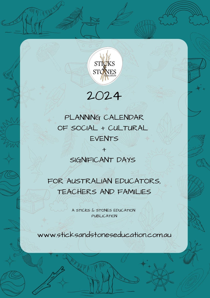 2023 Printable Calendar of Significant Days - Sticks & Stones Education - Sticks & Stones Education