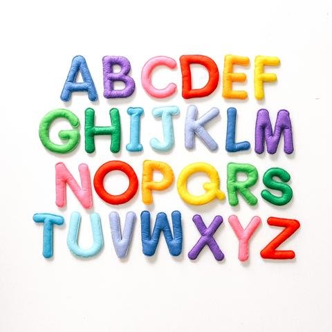 ABC Uppercase Felt Alphabet & Flashcards - Curious Columbus - Sticks & Stones Education