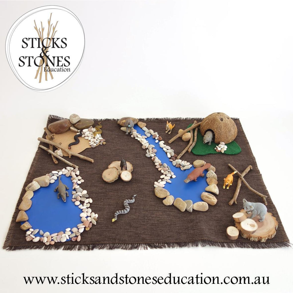 Australian Animal Nature Tube || Wild Republic - Wild Republic - Sticks & Stones Education