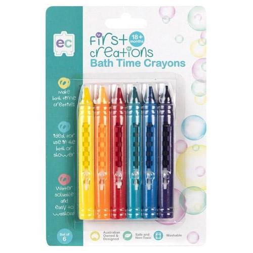 Bath Crayons - Set 6 - First Creations - Sticks & Stones Education