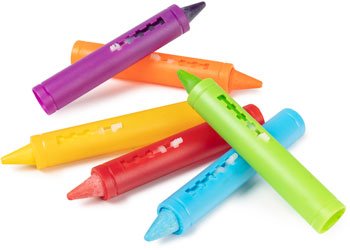 Bath Crayons - Set 6 - First Creations - Sticks & Stones Education