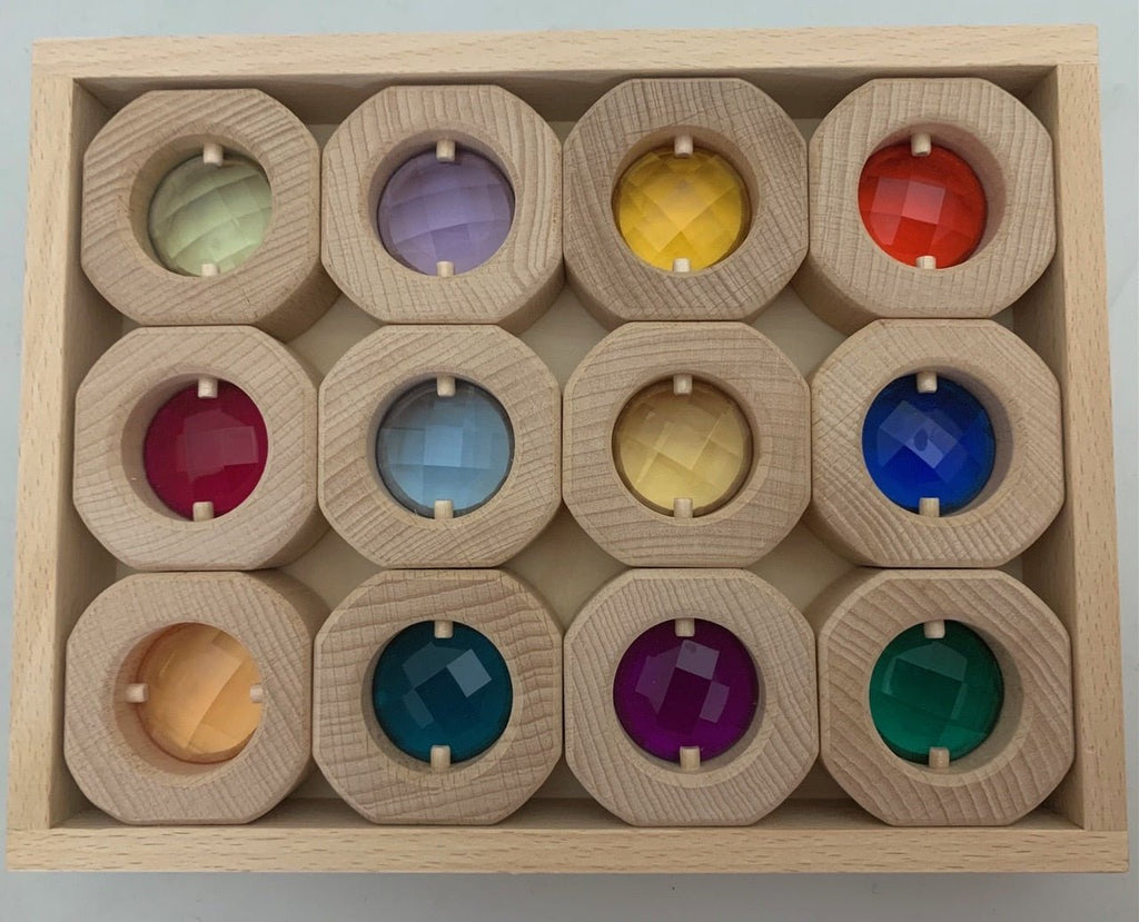 Bitcoin Windows Goethe - Set of 12 - Papoose Toys - Sticks & Stones Education