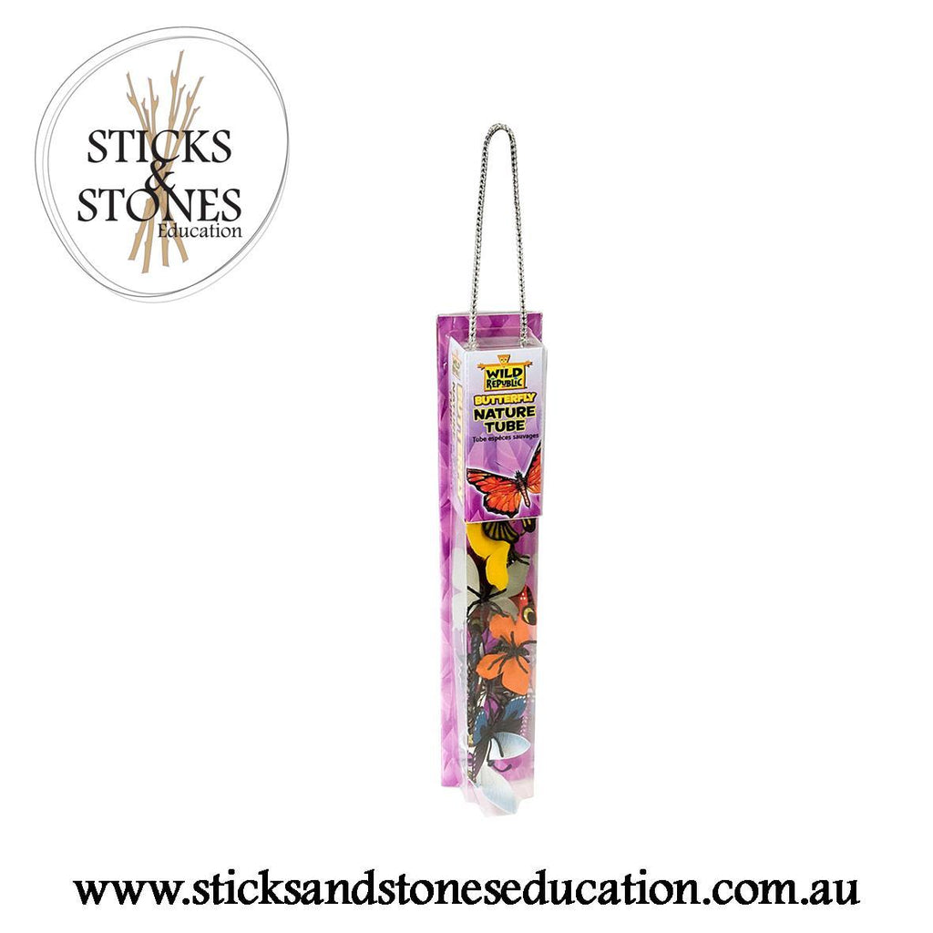 Butterfly Nature Tube || Wild Republic - Wild Republic - Sticks & Stones Education