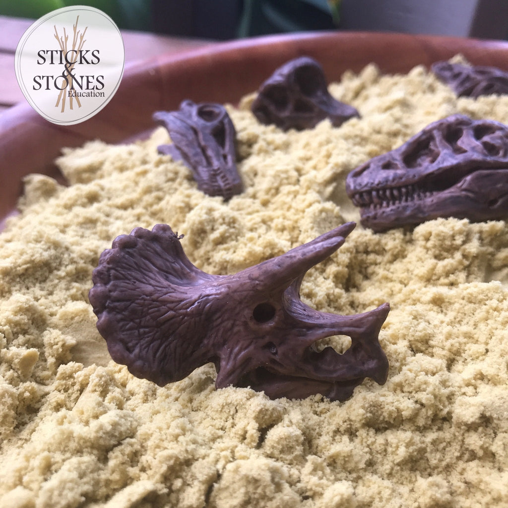 Dino Skulls Toob - Safari Ltd. - Sticks & Stones Education