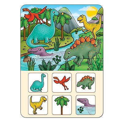 Dinosaur Lotto Game || Orchard Toys - Orchard Toys - Sticks & Stones Education