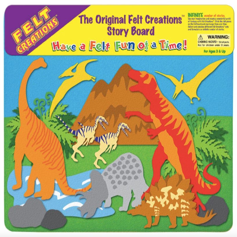 Dinosaur StoryBoard Kit || Felt Creations - Felt Creations - Sticks & Stones Education