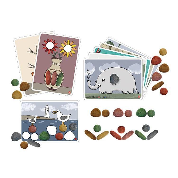 Eco-Friendly Junior Rainbow Pebbles - EdX Education - Sticks & Stones Education