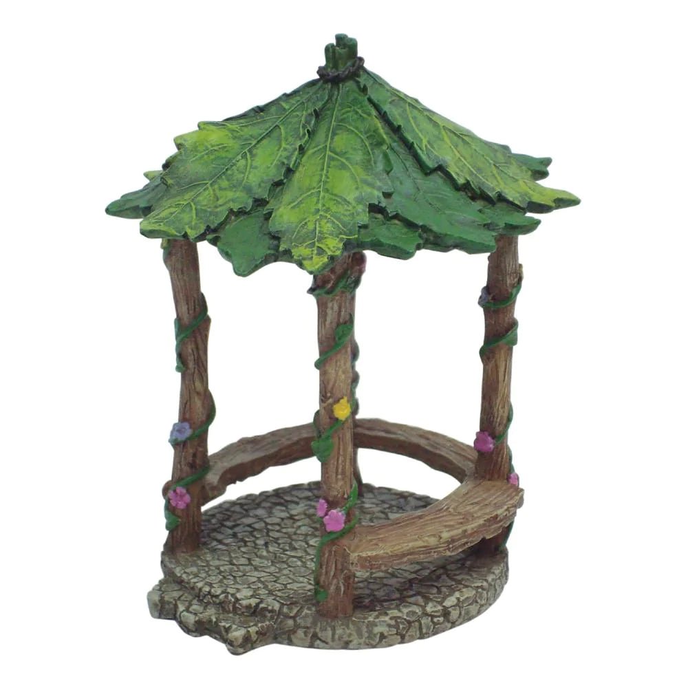 Fairy Garden Leaf Gazebo - Sticks & Stones Education - Sticks & Stones Education