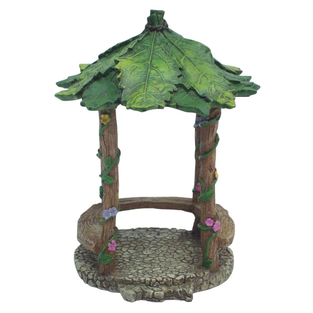 Fairy Garden Leaf Gazebo - Sticks & Stones Education - Sticks & Stones Education