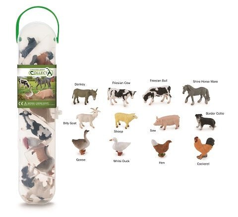 Farm Animals Tube || CollectA - CollectA - Sticks & Stones Education