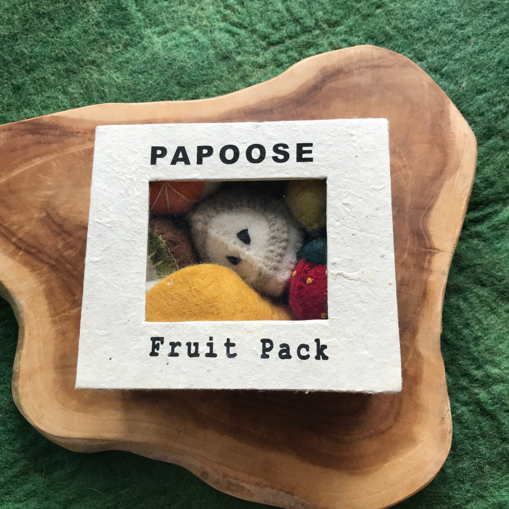 Felt Fruit Box || Papoose Toys - Papoose Toys - Sticks & Stones Education