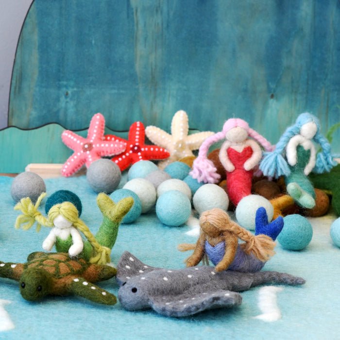 Felt Mermaid - Tara Treasures - Sticks & Stones Education