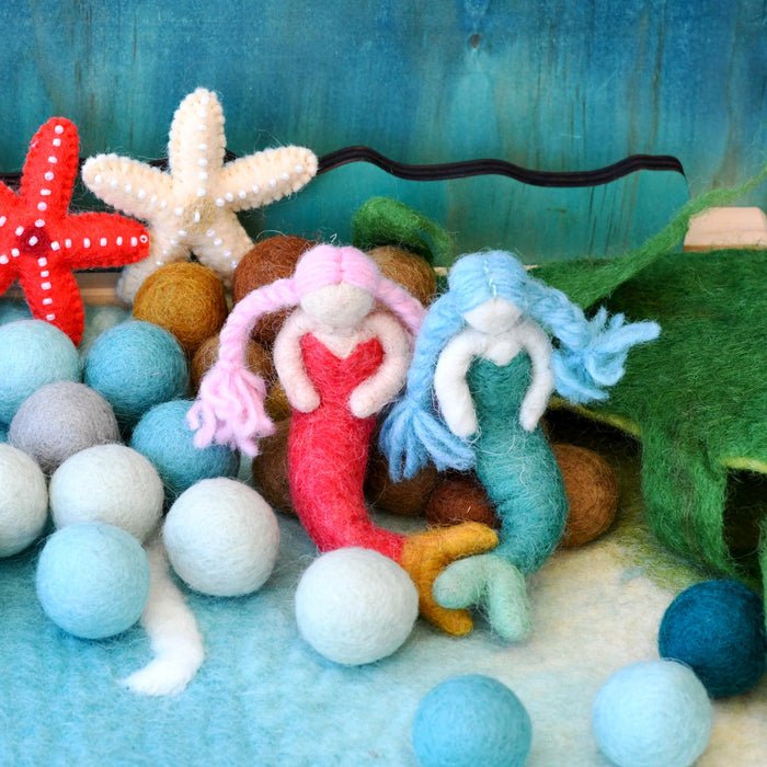 Felt Mermaid - Tara Treasures - Sticks & Stones Education