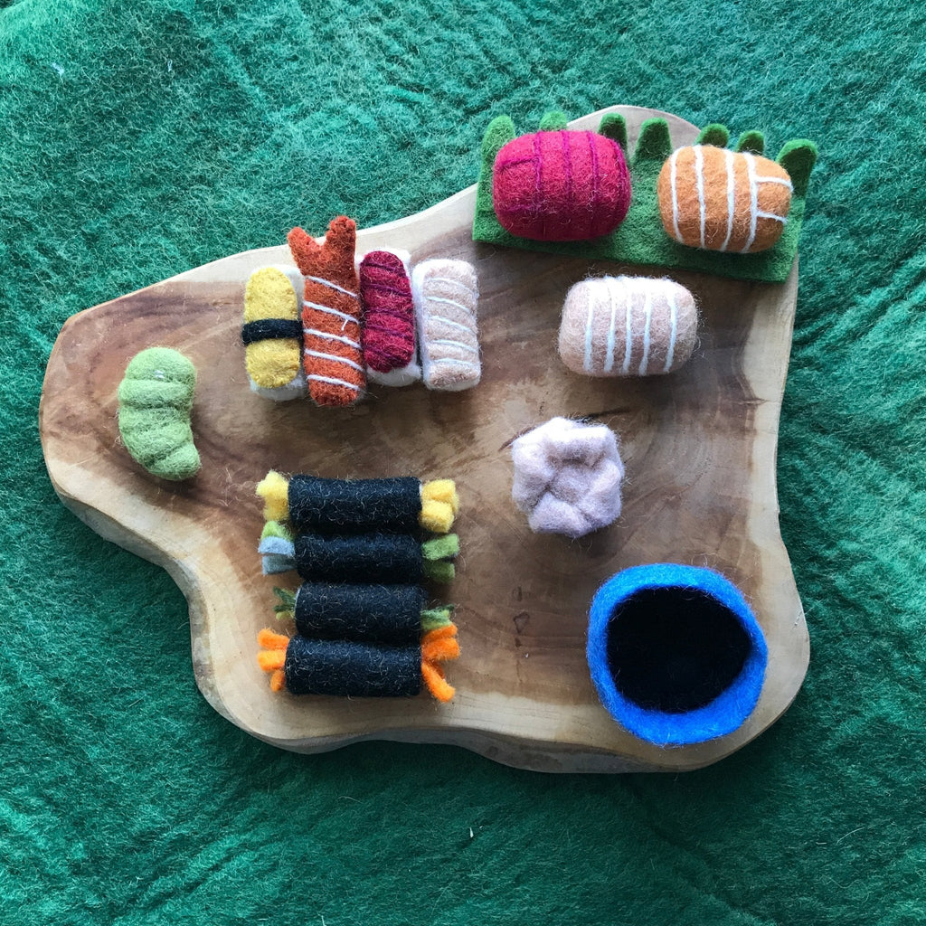 Felt Sushi Bento Box || Papoose Toys - Papoose Toys - Sticks & Stones Education