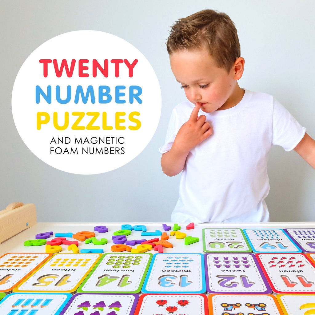 Flashcards and 123 Magnetic Numbers || Curious Columbus - Curious Columbus - Sticks & Stones Education