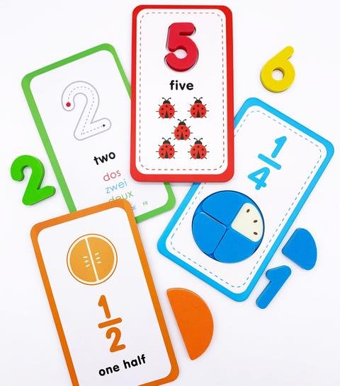 Flashcards and 123 Magnetic Numbers || Curious Columbus - Curious Columbus - Sticks & Stones Education