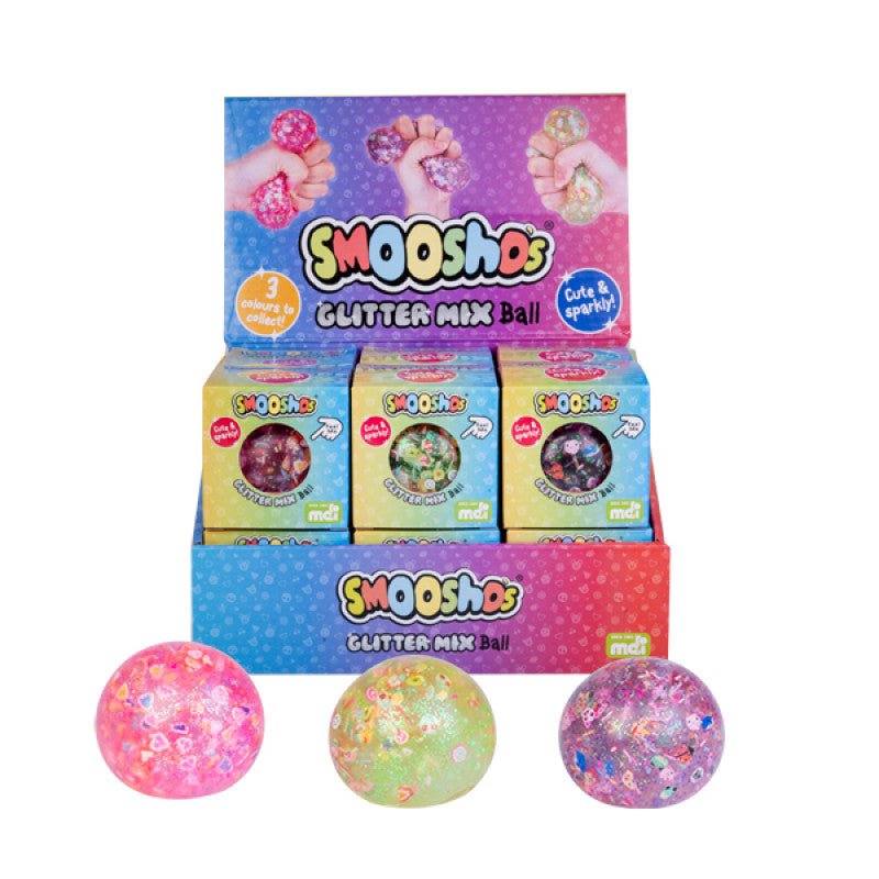 Glitter Mix Smooshos Ball - Smooshos - Sticks & Stones Education