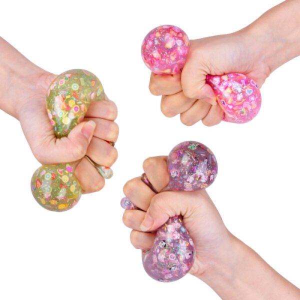 Glitter Mix Smooshos Ball - Smooshos - Sticks & Stones Education