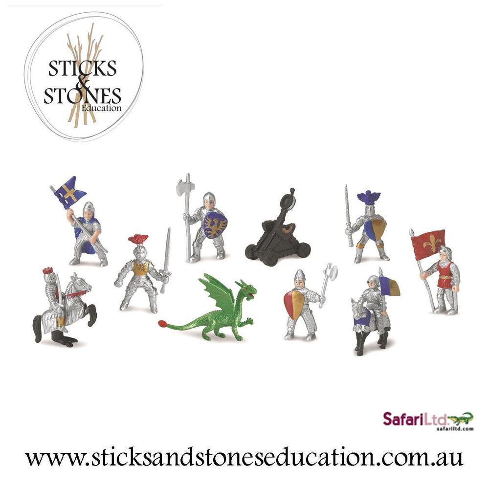 Knights & Dragons Toob - Safari Ltd. - Sticks & Stones Education
