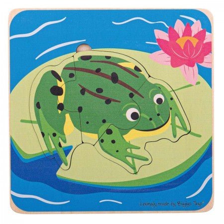 Lifecycle Layer Puzzle Frog - BigJigs Toys - Sticks & Stones Education