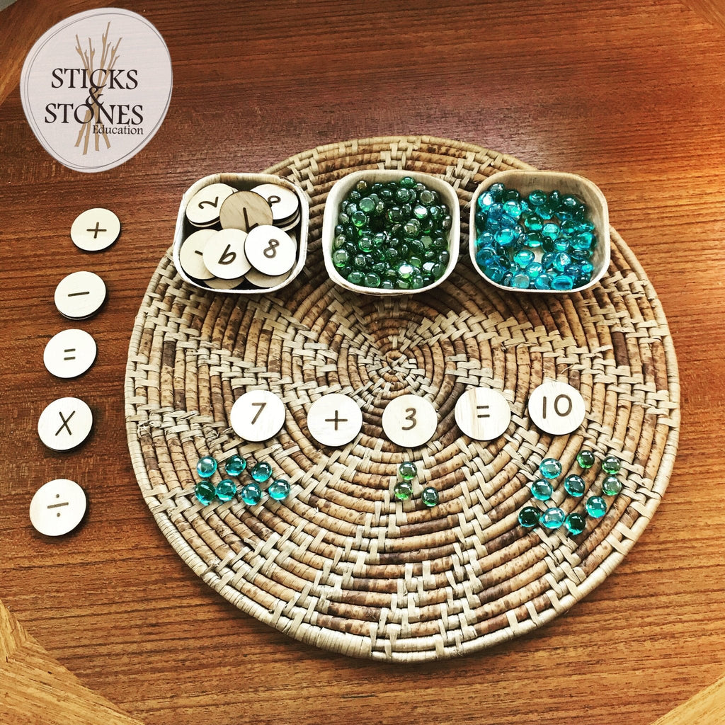 Mathematics Discs - Happily Handmade - Sticks & Stones Education
