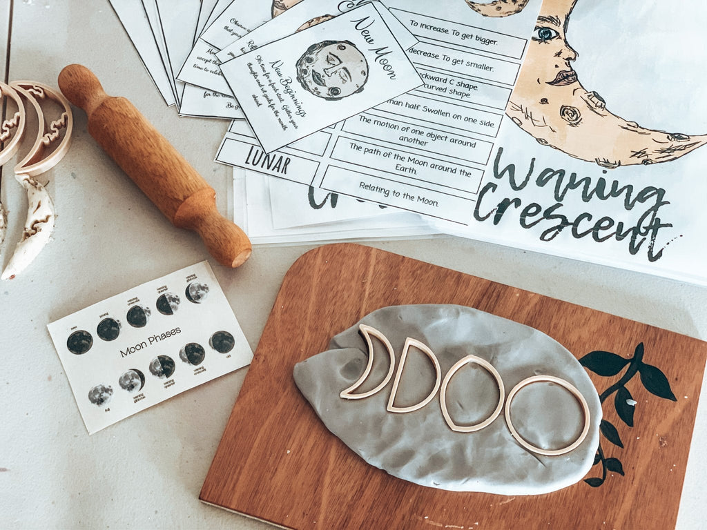 Moon Phase Mini Eco Cutters - Kinfolk Pantry - Sticks & Stones Education