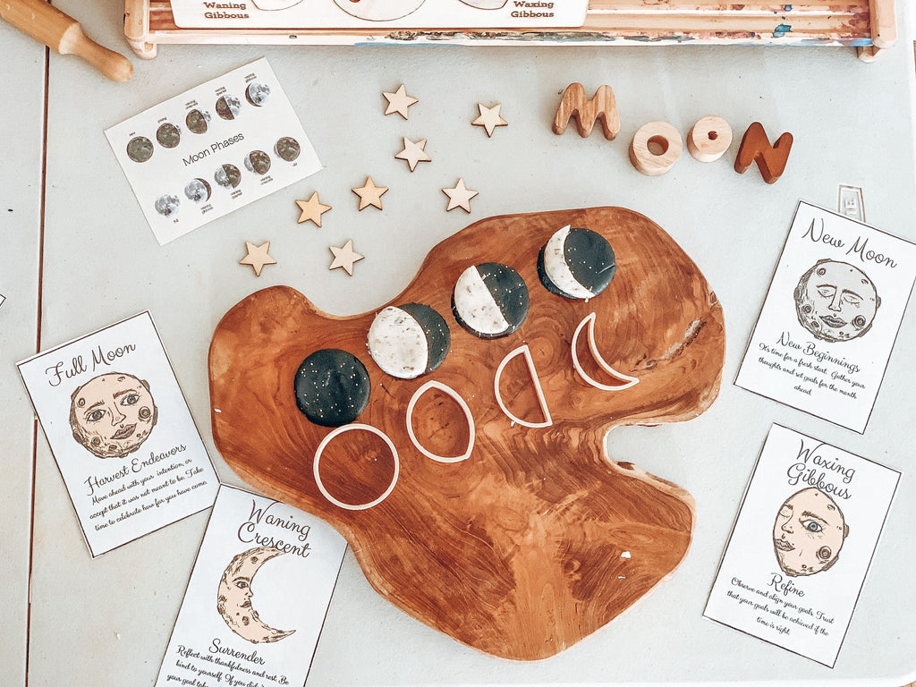 Moon Phase Mini Eco Cutters - Kinfolk Pantry - Sticks & Stones Education