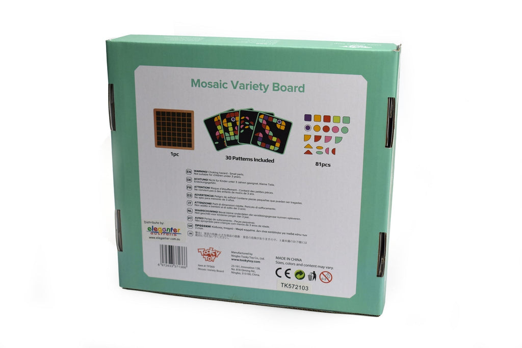 Mosaic Variety Board Game - Tooky Toy - Sticks & Stones Education