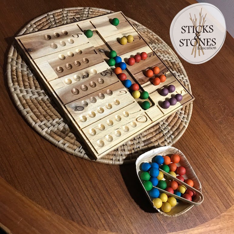 Natural Counting Board - QToys - Sticks & Stones Education