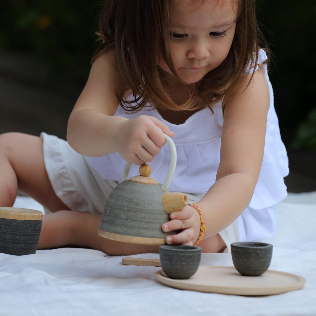 Oriental Tea Set || PlanToys - PlanToys - Sticks & Stones Education