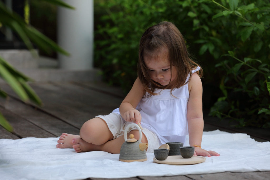 Oriental Tea Set || PlanToys - PlanToys - Sticks & Stones Education