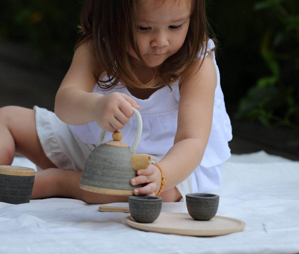 Oriental Tea Set || PlanToys - PlanToys - Sticks & Stones Education