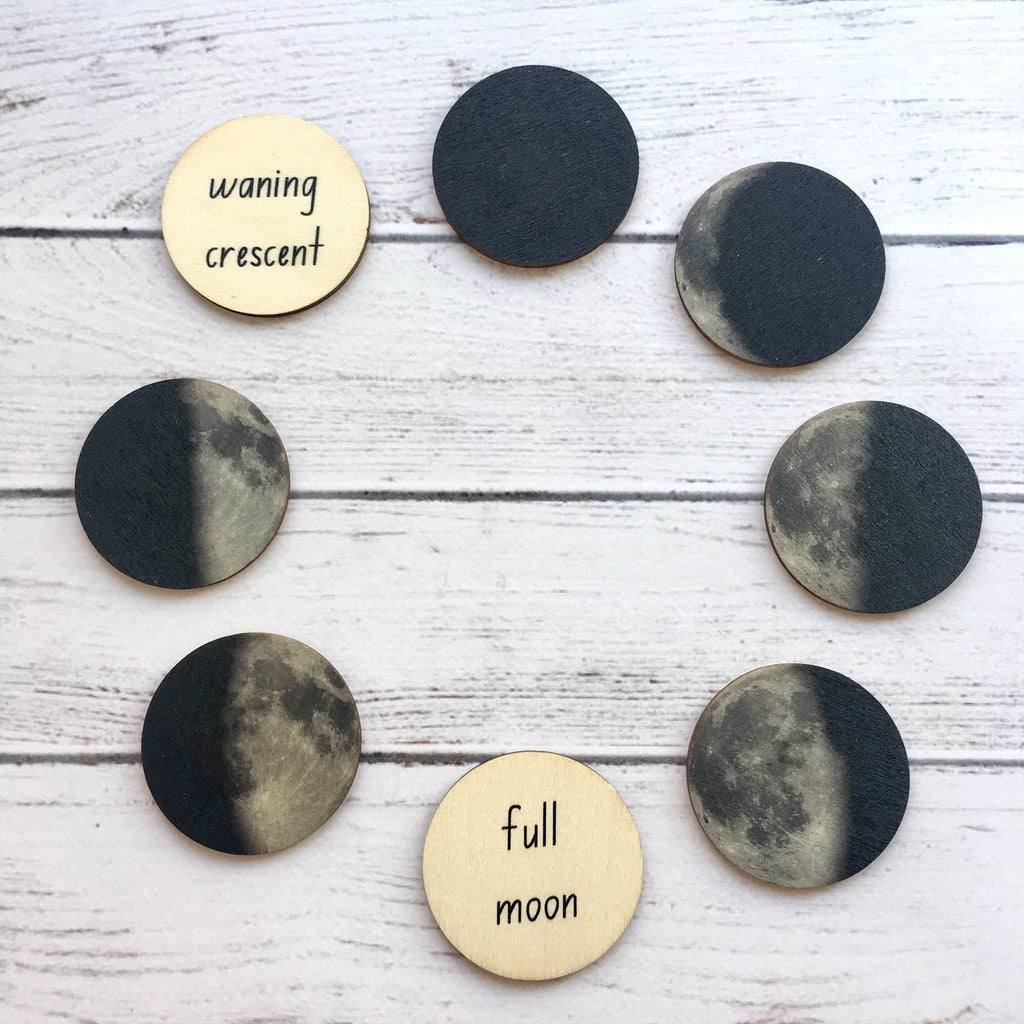 Phases of the Moon Mini Discs || My Little Set - My Little Set - Sticks & Stones Education