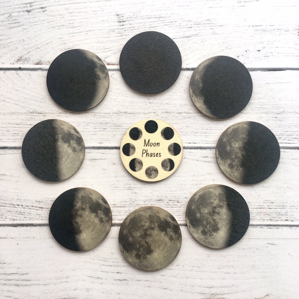 Phases of the Moon Mini Discs || My Little Set - My Little Set - Sticks & Stones Education