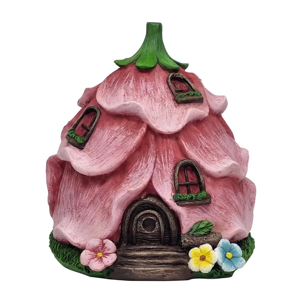 Pink Blossom Fairy House - Sticks & Stones Education - Sticks & Stones Education