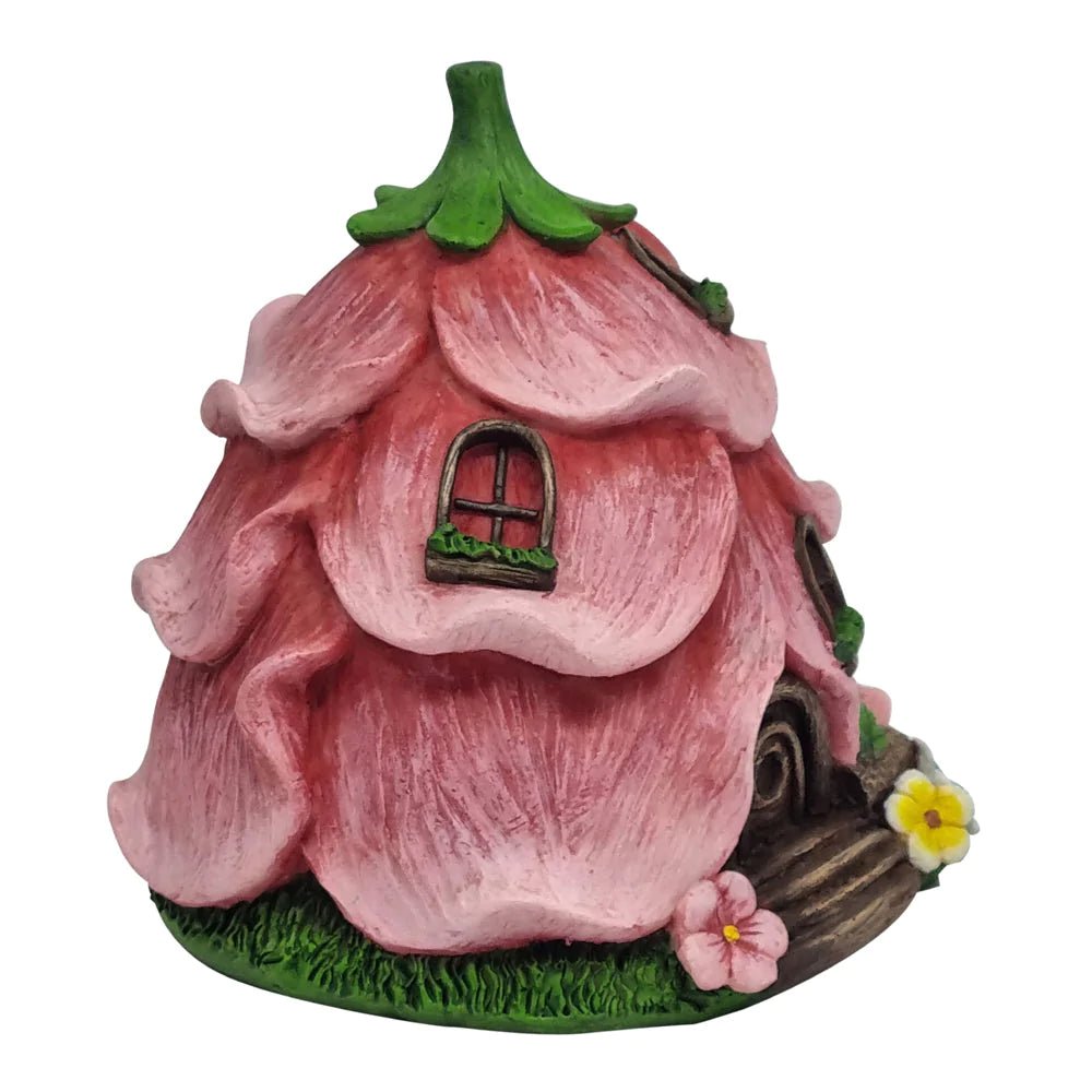 Pink Blossom Fairy House - Sticks & Stones Education - Sticks & Stones Education