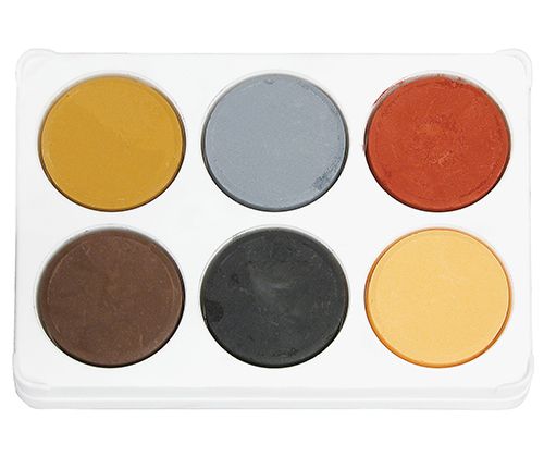 Poster Paint Palette in Earth Tones - Zart Art - Sticks & Stones Education