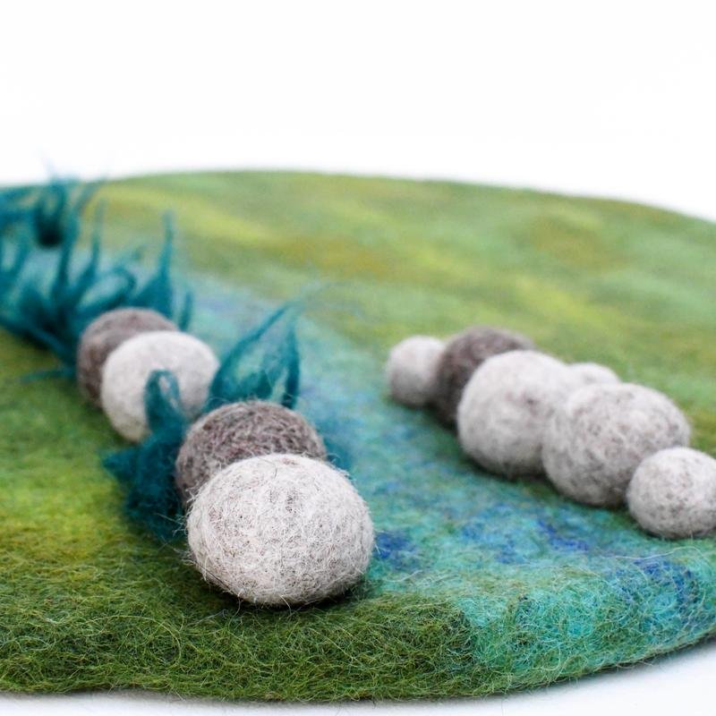 Round River Felt Playscape || Tara Treasures - Tara Treasures - Sticks & Stones Education