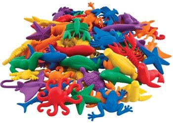 Sea Life Counters - Set of 84 - Learning Can Be Fun - Sticks & Stones Education