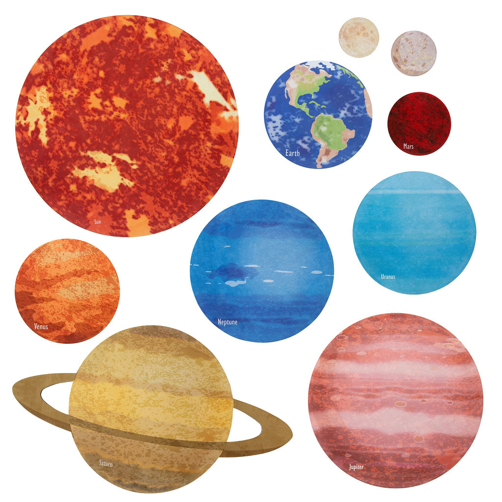 Solar System Mats - The Freckled Frog - Sticks & Stones Education