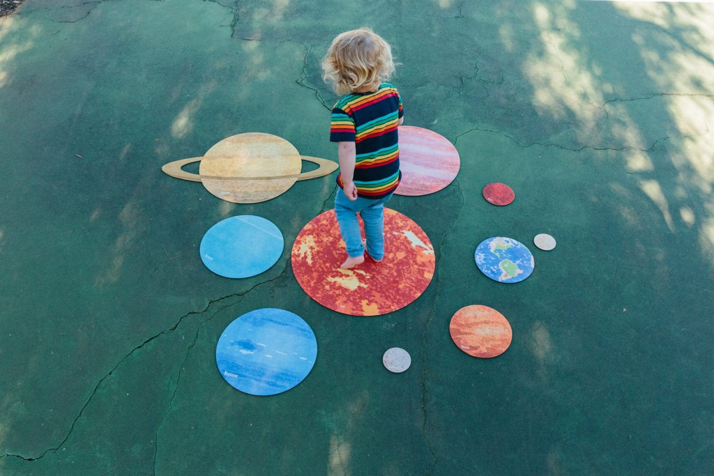 Solar System Mats - The Freckled Frog - Sticks & Stones Education