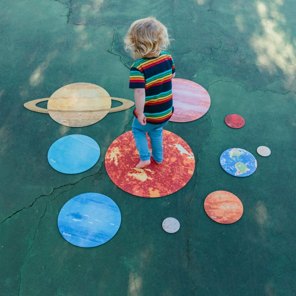 Solar System Mats - The Freckled Frog - Sticks & Stones Education