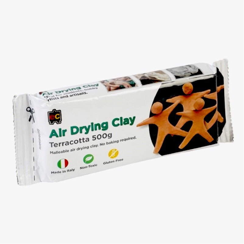 Terracotta Air Drying Clay - Educational Colours - Sticks & Stones Education
