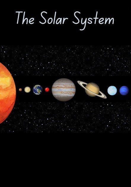 Solar System Flash The Solar System Flash Cards - Sticks & Stones Education