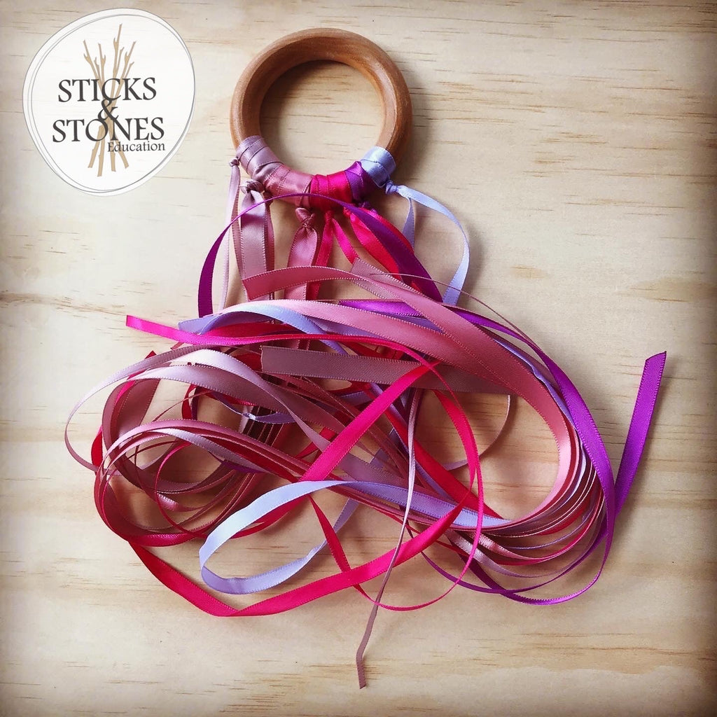 Unicorn Dreams Dancing Ribbon Ring - Sticks & Stones Education - Sticks & Stones Education